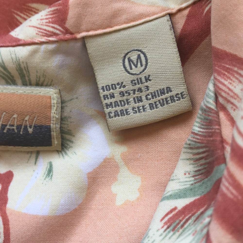 100% silk BOBBY CHAN  top - Picture 9 of 10